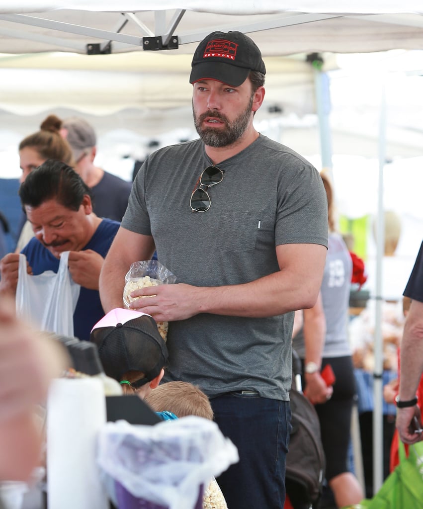 Ben Affleck Farmers Market Pictures October 2015