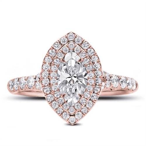 Unique Rose Gold Engagement Rings | 2019 | POPSUGAR Fashion