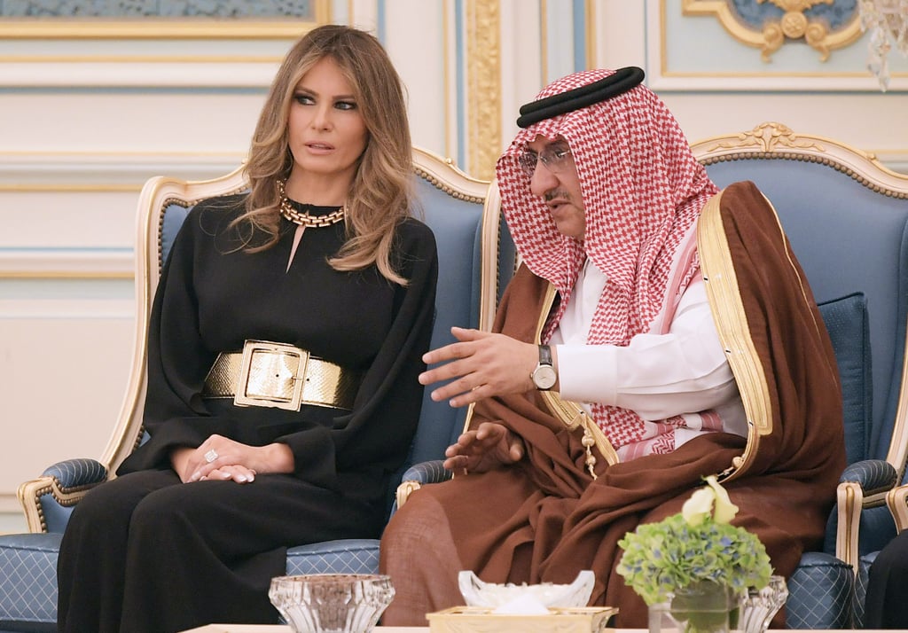 Melania's Outfit For Her Visit to Saudi Arabia