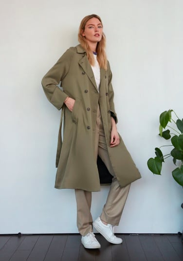 Verishop Atwood Double Breasted Trench Coat
