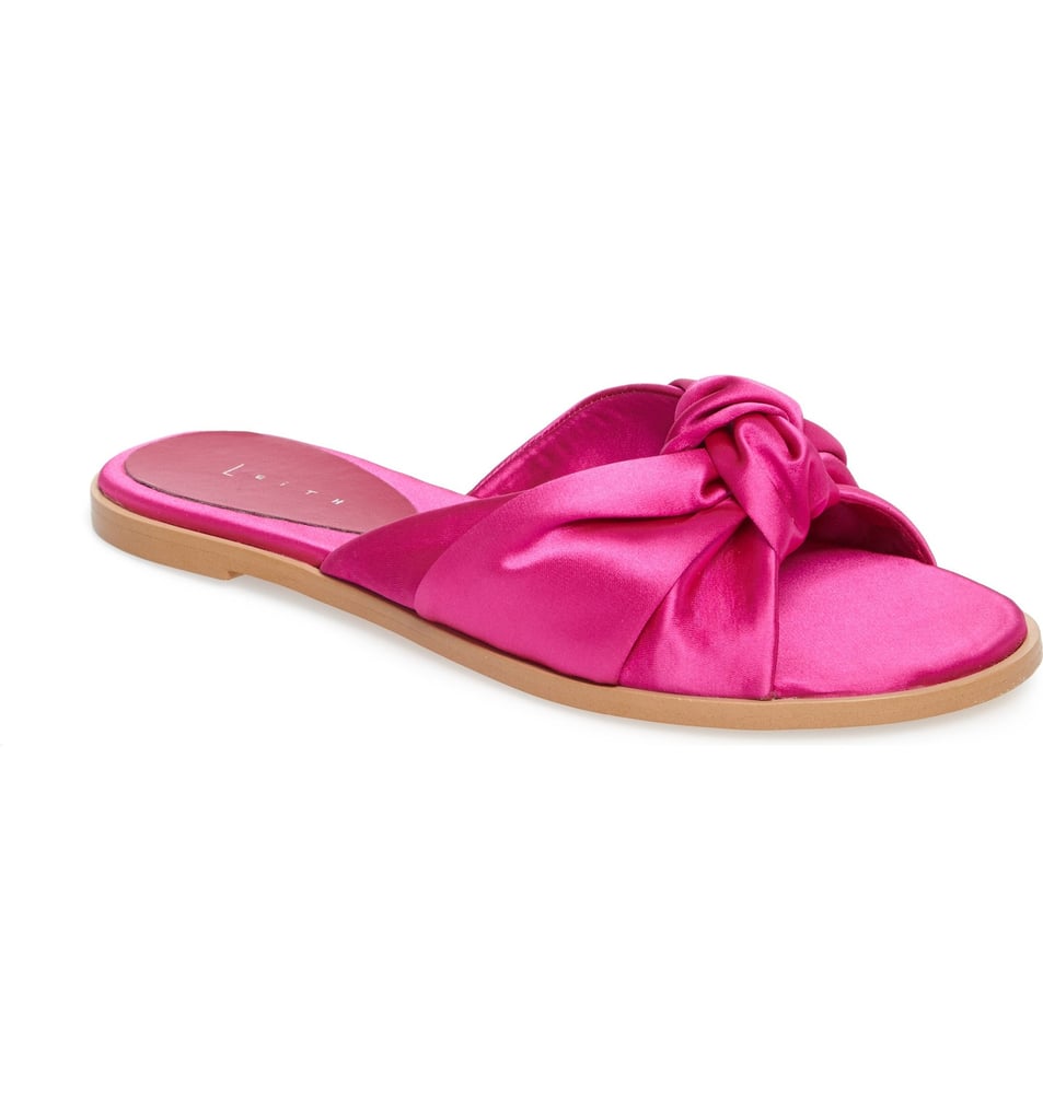 Leith Nevie Knotted Slide Sandals