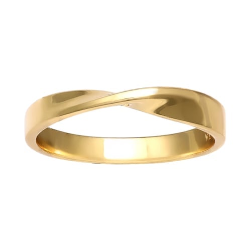 Primrose 18k Gold Over Sterling Silver Twist Band Ring