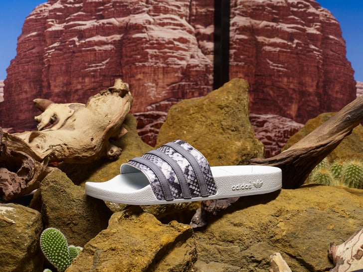 adidas slides snakeskin