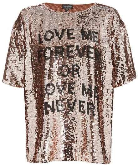 Topshop Love Me Forever T-Shirt ($92)