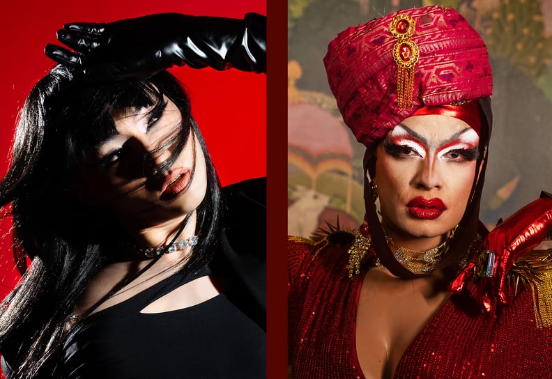 Asian drag queens Snix and Malai