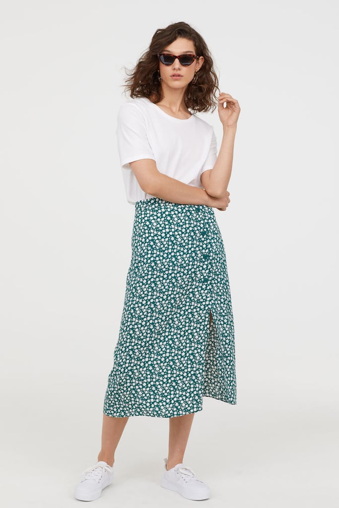 H&M Crêped Skirt