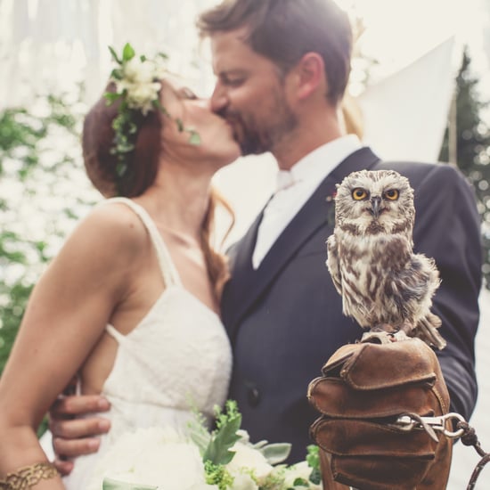 Forest Wedding With Tepee and Owl