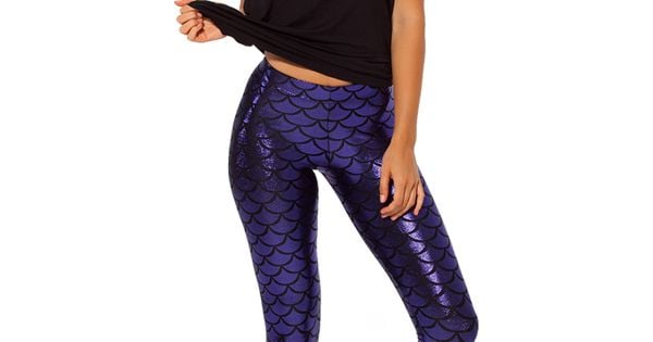Mermaid super grape leggings