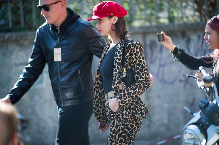 Bella Hadid and Kaia Gerber Wearing Cheetah-Print Pants