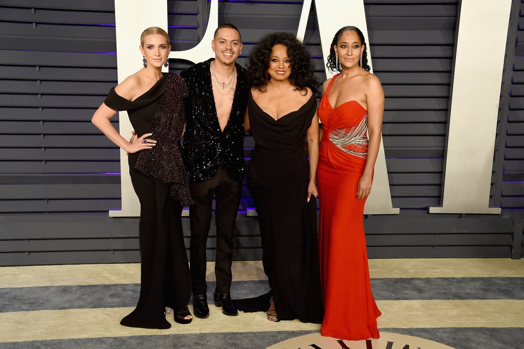 Diana Ross and Her Family at 2019 Oscars Afterparty