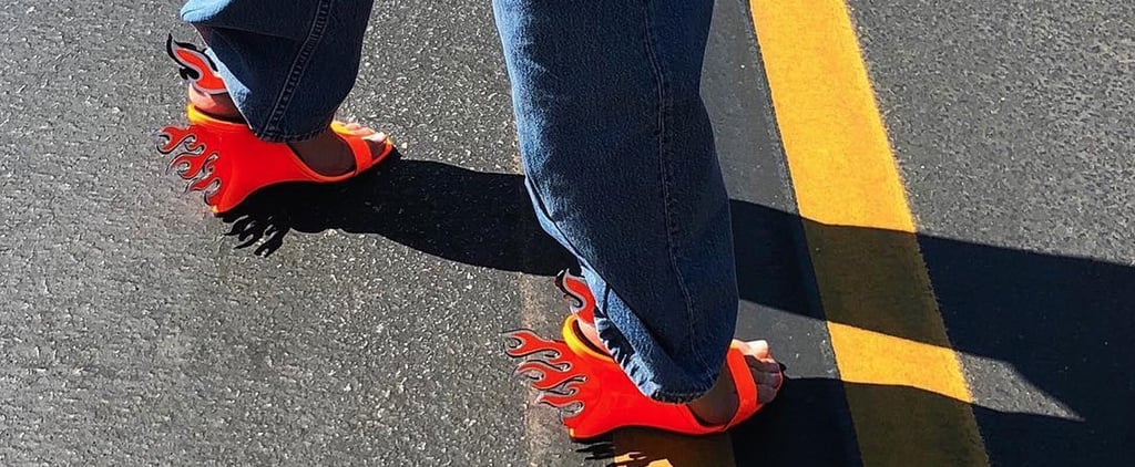 Kendall Jenner's Prada Flame Heels