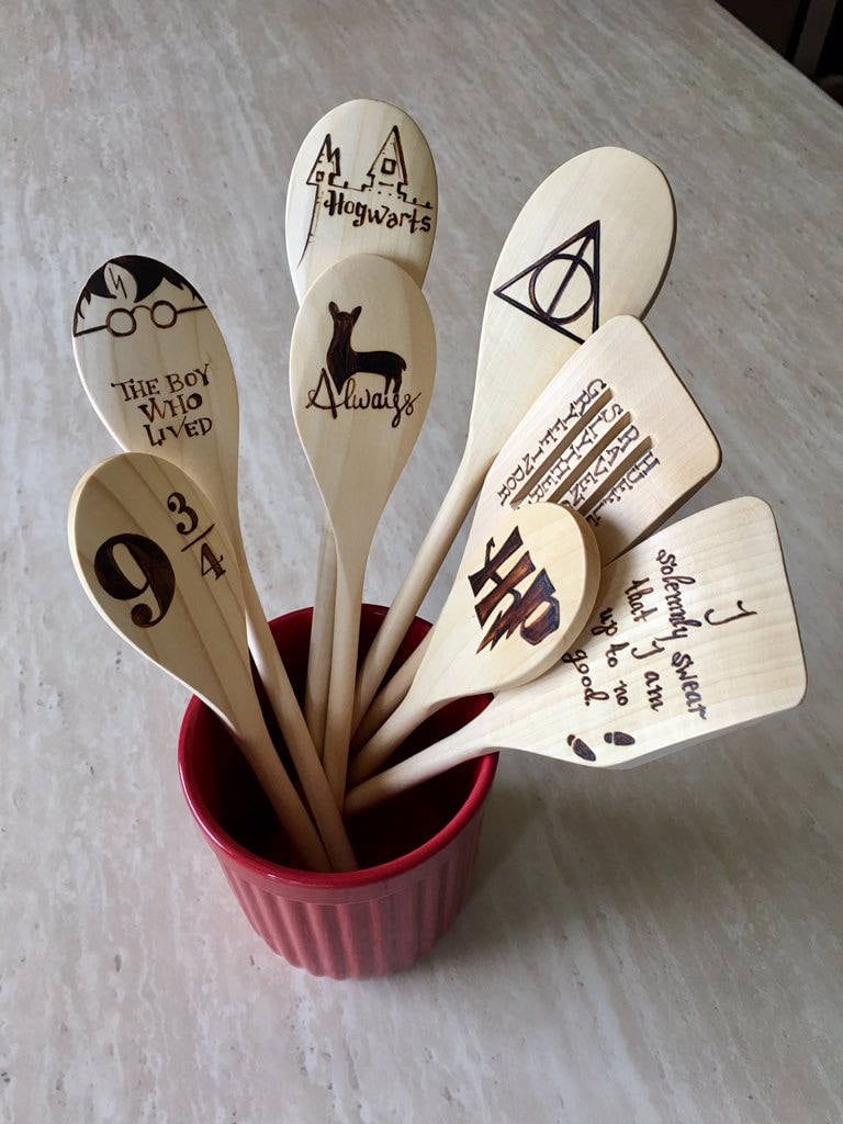 Harry Potter Wooden Spoons