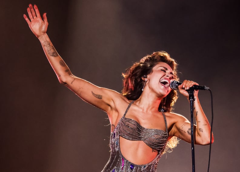Miley Cyrus's Right Inner Arm Tattoos