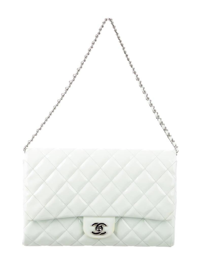 Chanel Quilted Patent New Clutch
