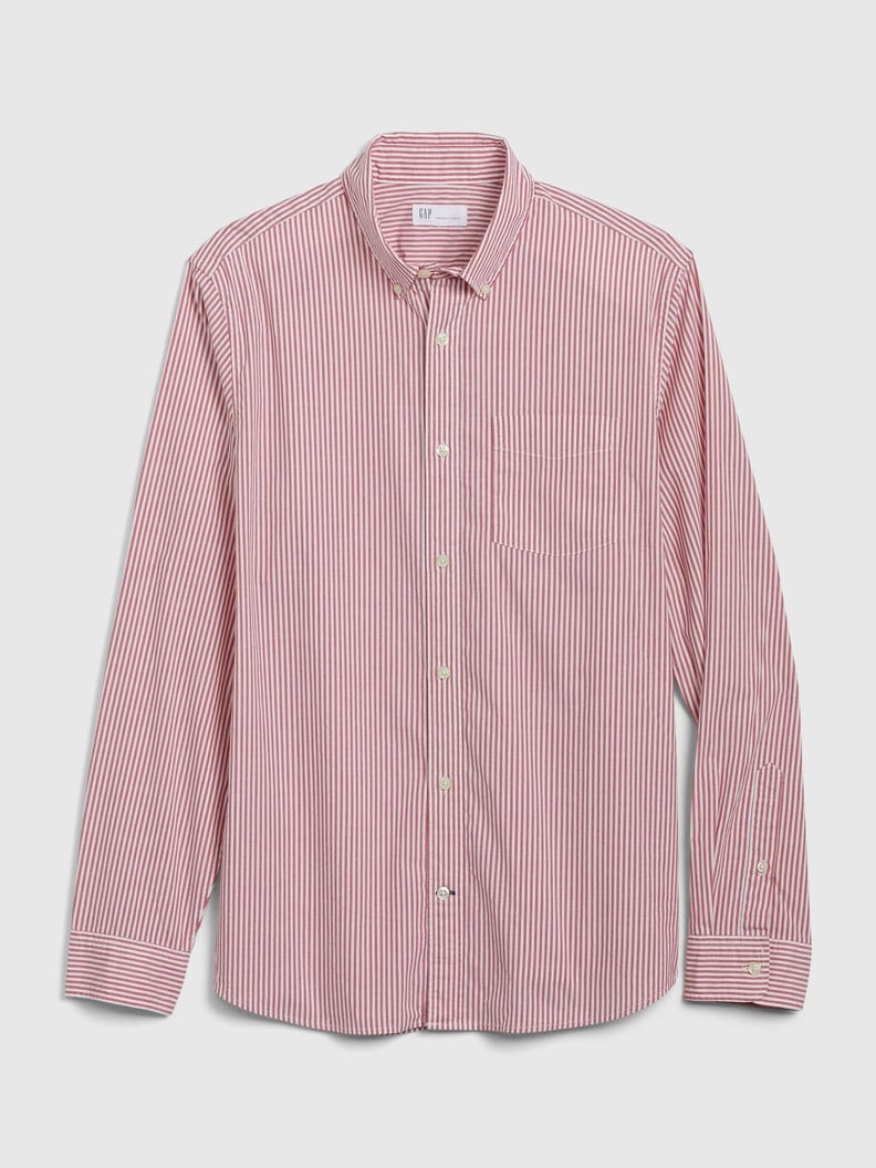 Gap Lived-In Stretch Poplin Shirt