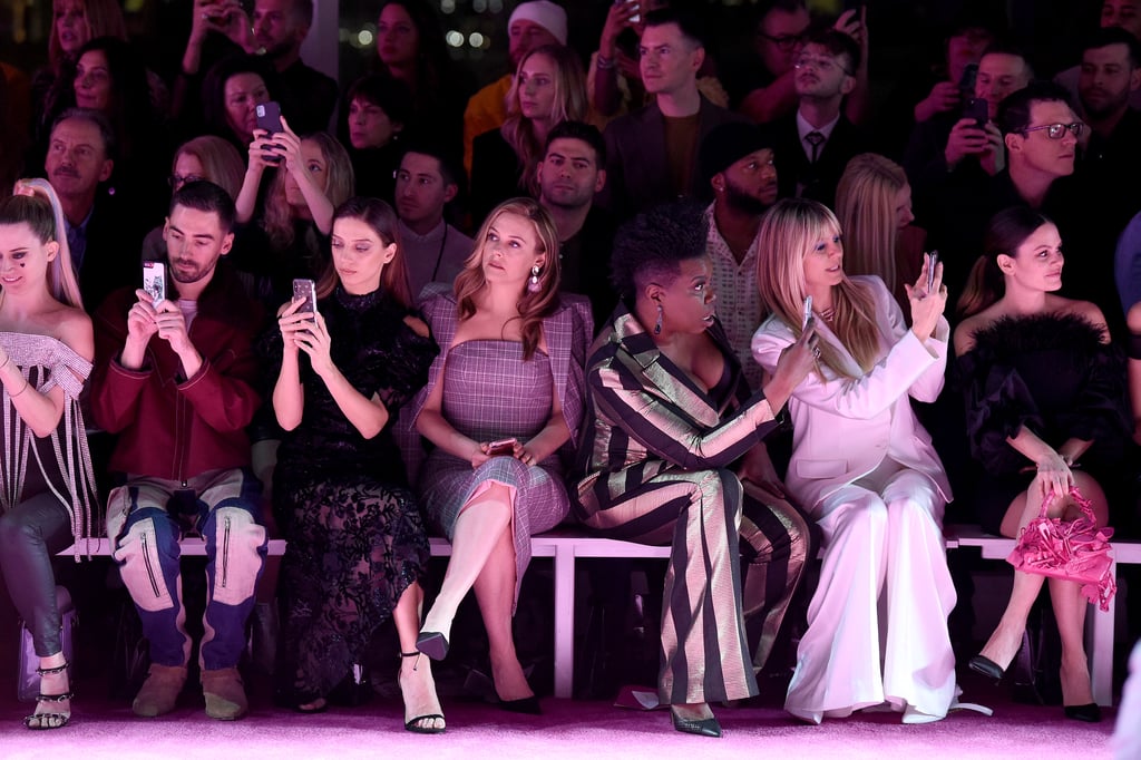 Leslie Jones Hypes Up Coco Rocha at Christian Siriano NYFW