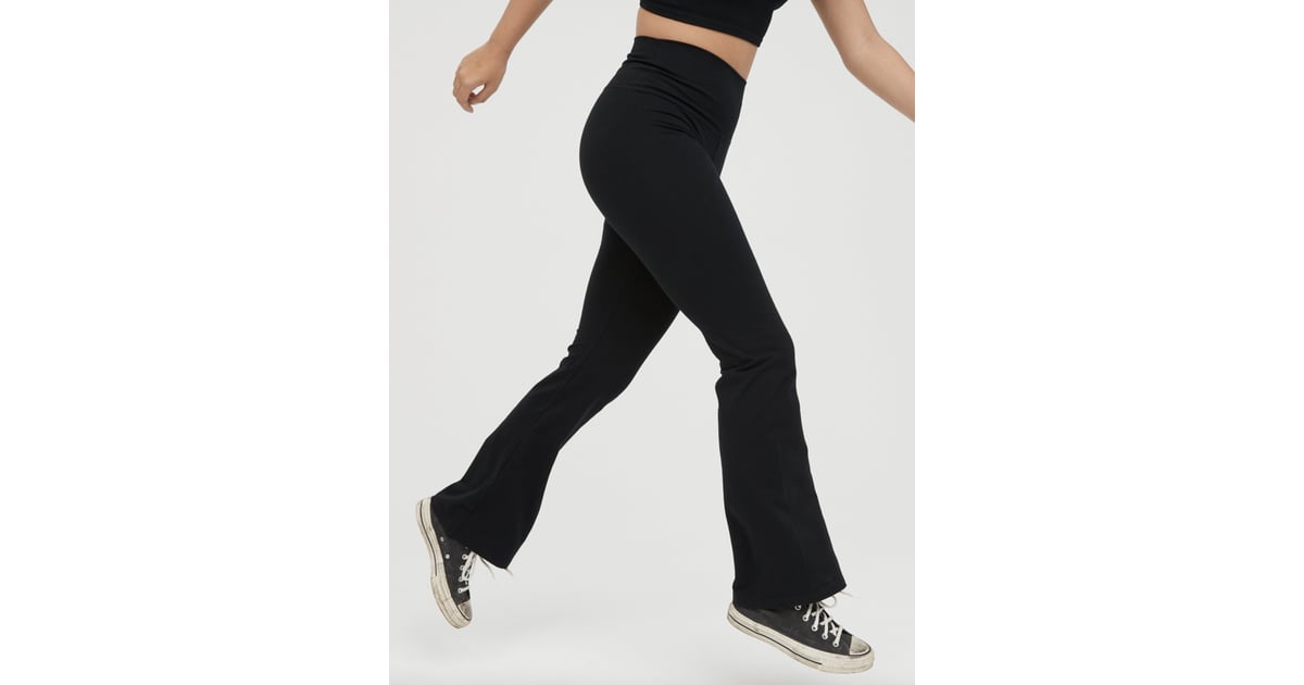 Aerie Offline OG High Waisted Flare Leggings Best Leggings to Wear as