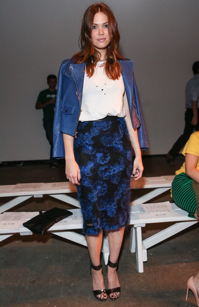 At Fashion Week in 2012.