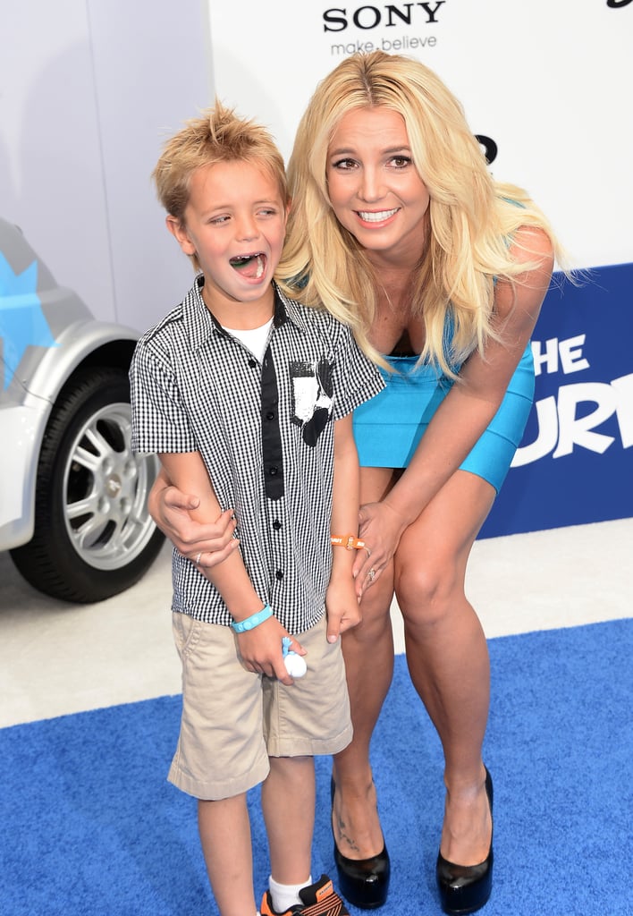 Britney Spears With Her Sons Pictures