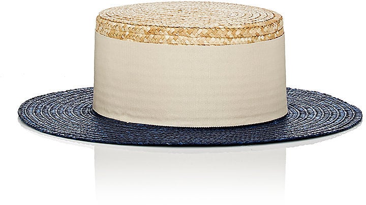 Eugenia Kim Women's Cruz Straw Boater Hat