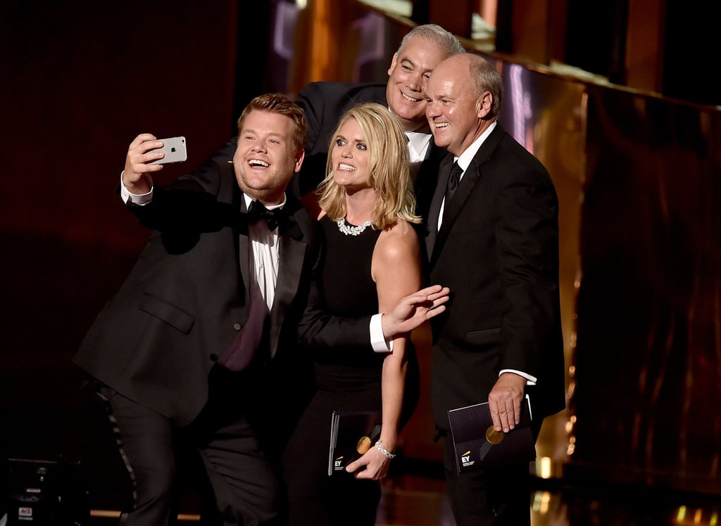 James Corden and the Ernst and Young accountants