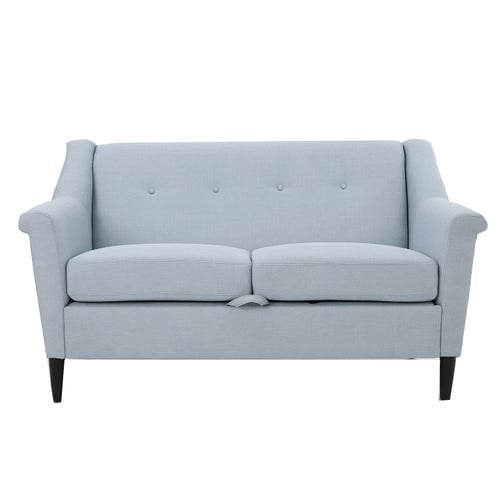 Blue Gray Fabric Sofa