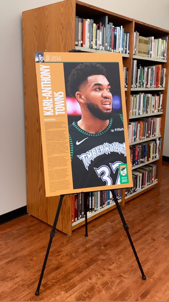 Jordyn Woods and Karl-Anthony Towns | Hall of Fame Induction