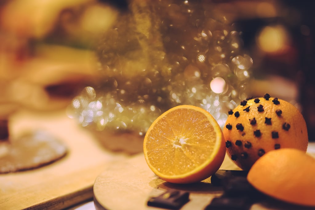Poke oranges with cloves to infuse your home with seasonal, citrusy cheer. Poke oranges with cloves to infuse your home with seasonal, citrusy cheer.