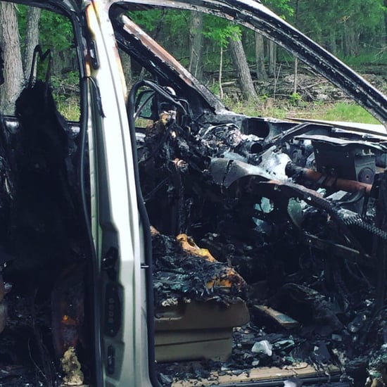 Mom Saves 5 Kids From Burning Van