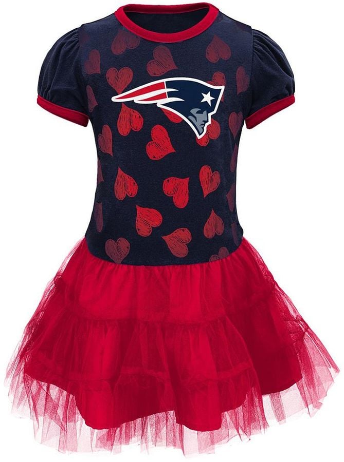 New England Patriots Love to Dance Tutu Dress