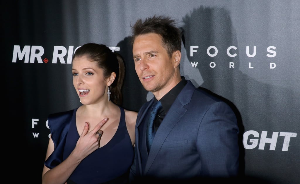 Anna Kendrick and Sam Rockwell at Mr. Right NYC Premiere