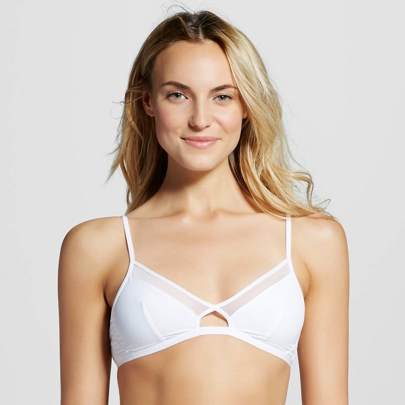Xhilaration Cut-Out Micro Triangle Bralette