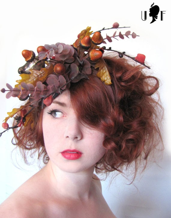 Fall Hair Fascinators From Etsy 