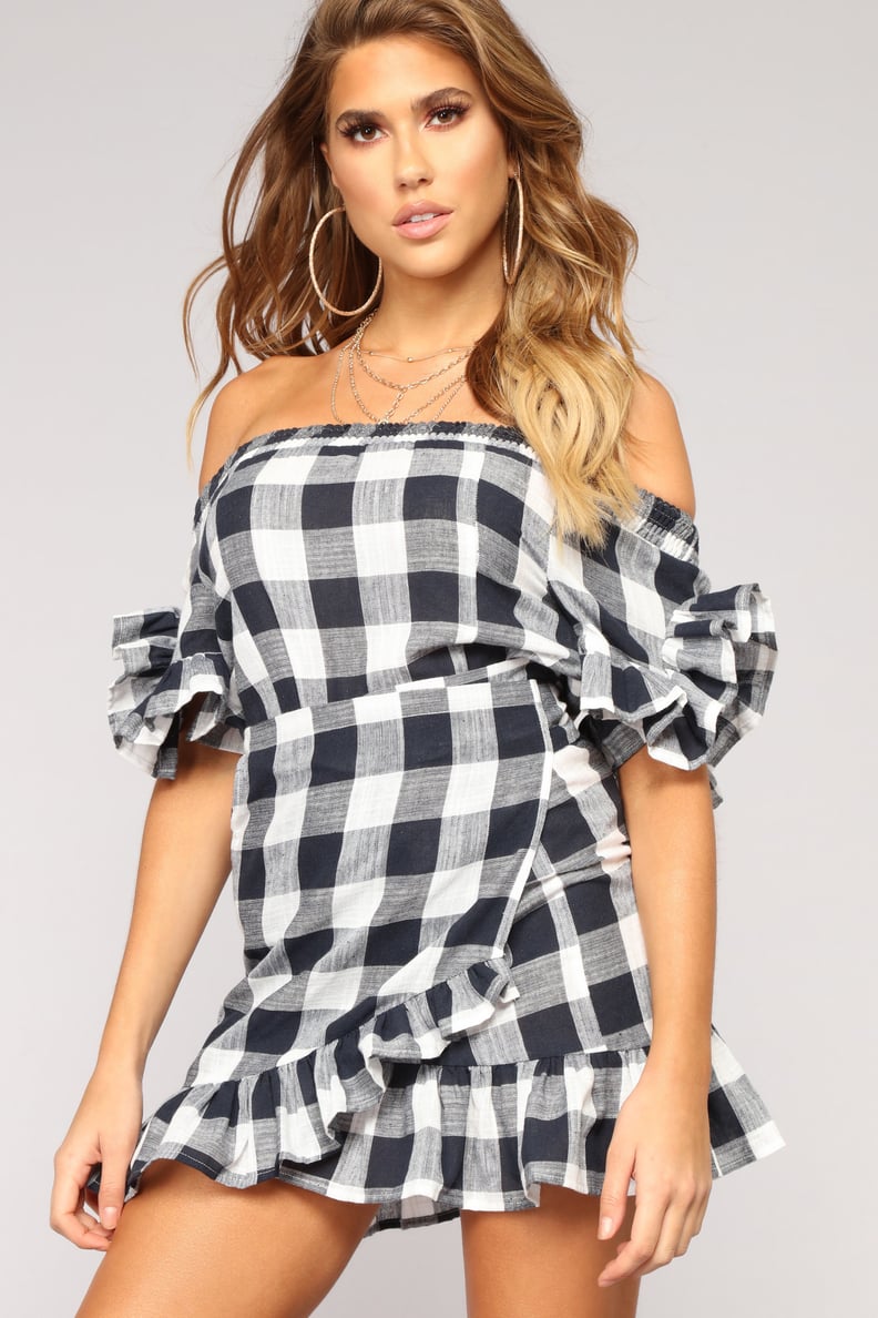 Fashion Nova Off-the-Shoulder Dress