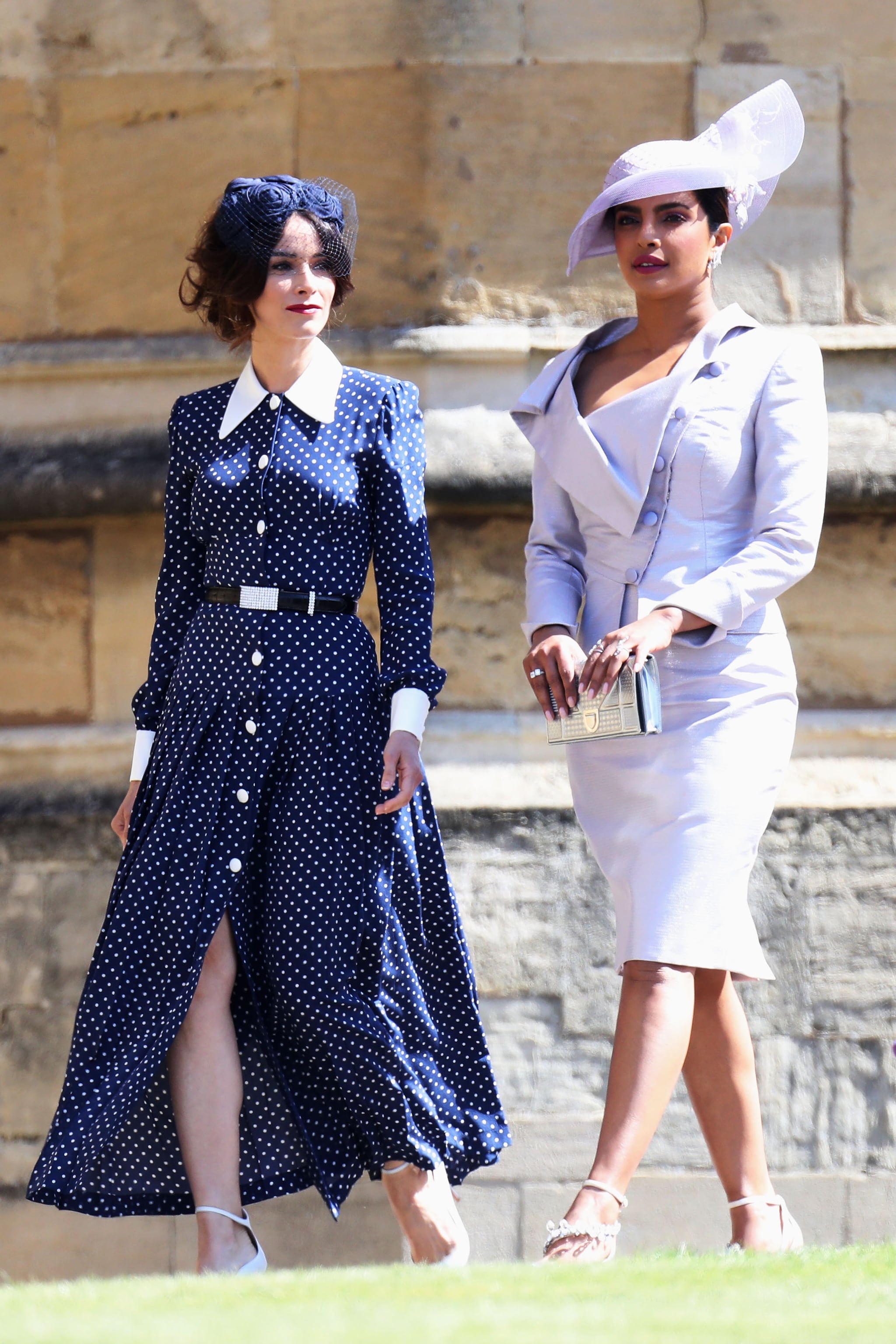 Abigail Spencer and Priyanka Chopra The Royal Wedding Has Hands