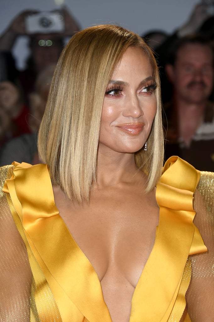 Jennifer Lopez’s Blonde Lob Haircut