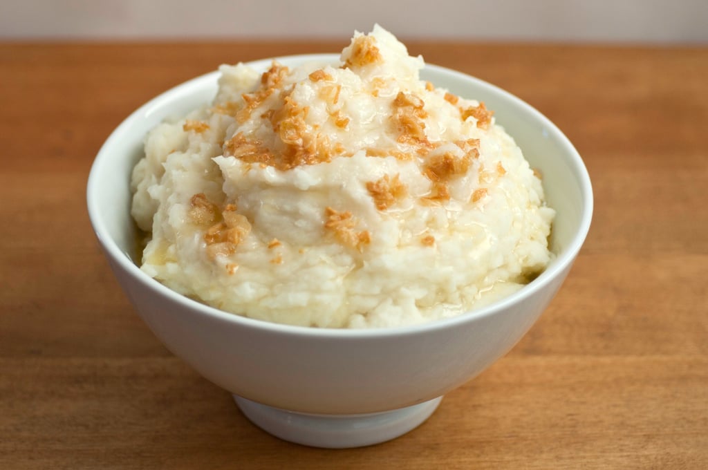Whipped Garlic Butter Mashed Potatoes