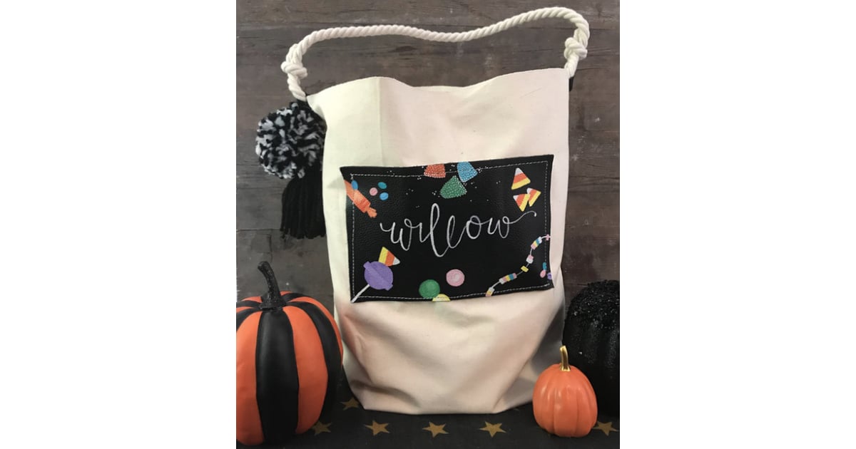 Personalized Loot Bag Fun TrickorTreat Bags For Kids POPSUGAR