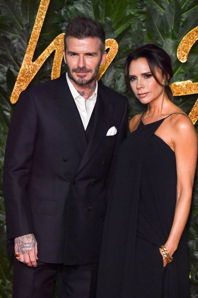 David and Victoria Beckham British Fashion Awards 2018