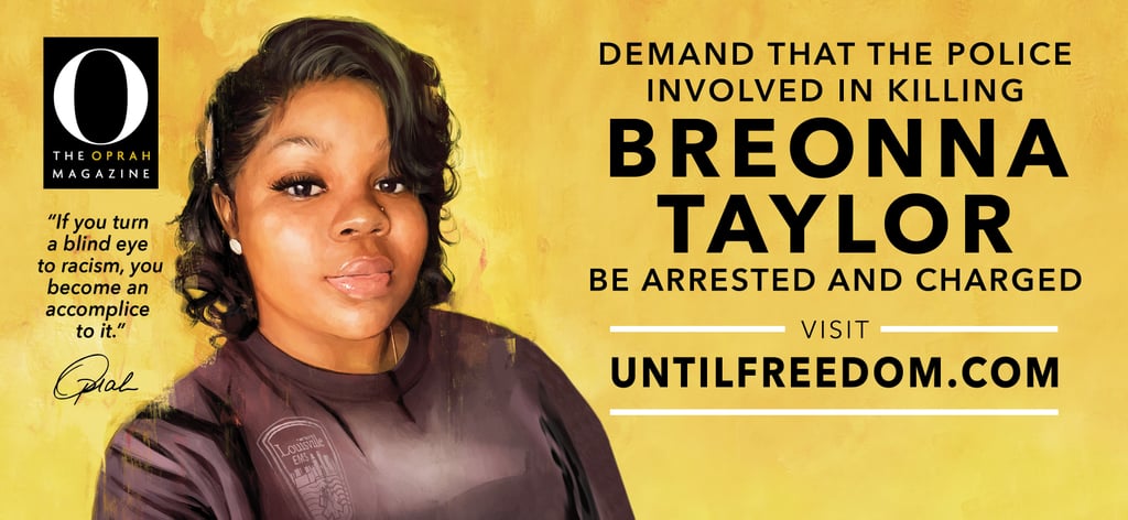 O Magazine's Billboards Demanding Justice For Breonna Taylor