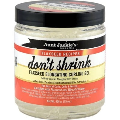 Aunt Jackie's Flaxseed Don't Shrink Curling Gel