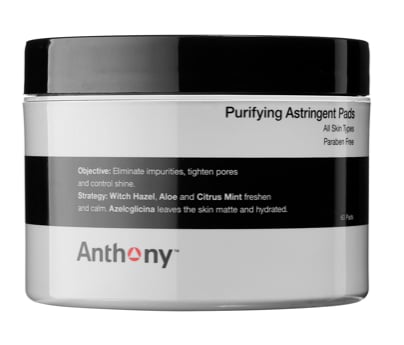 Anthony Astringent Toner Pads