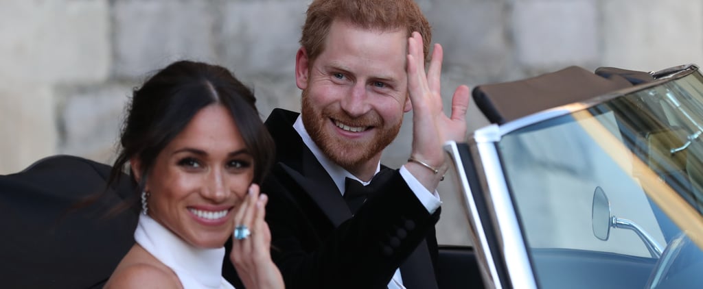 Meghan Markle's Blue Ring at Her Wedding 2018