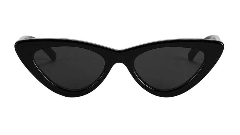 Le Specs X Adam Selman The Last Lolita Black Sunglasses