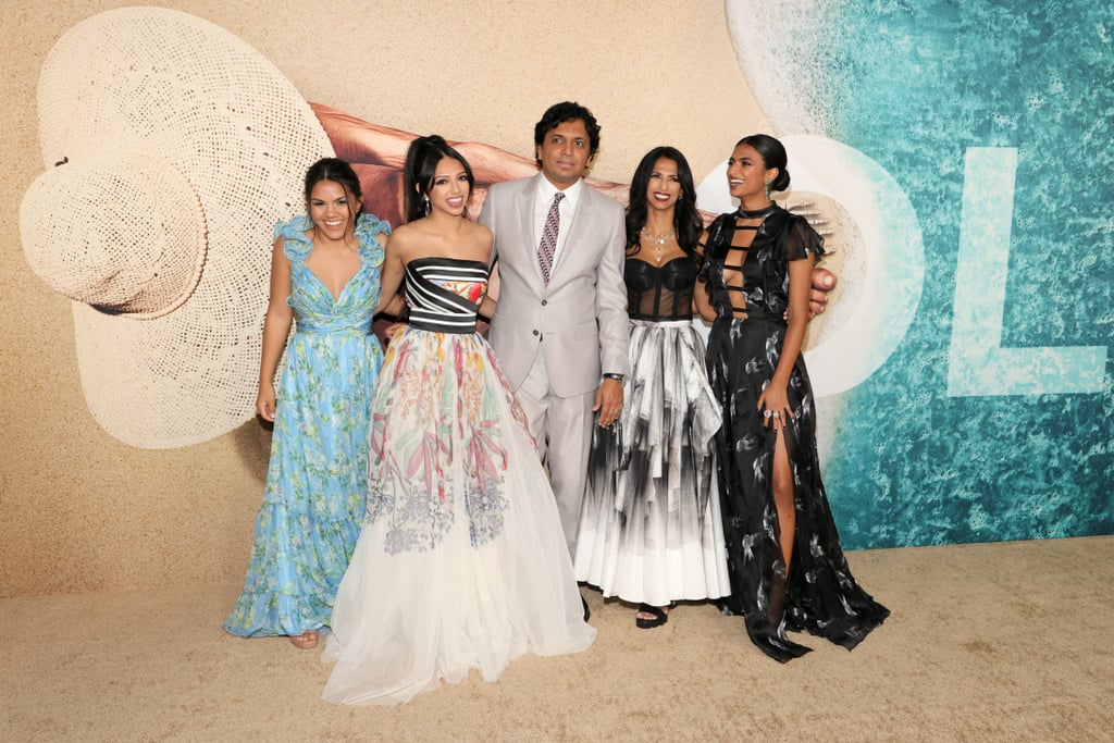 M. Night Shyamalan Brings His Daughters to Old Premiere