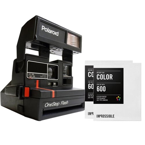 "Another go-to gift I'm excited about giving is a Polaroid camera ($149). Most people don't shoot film anymore, and it's such a novelty. Getting someone a camera and film to capture their special moments is always a great gesture."