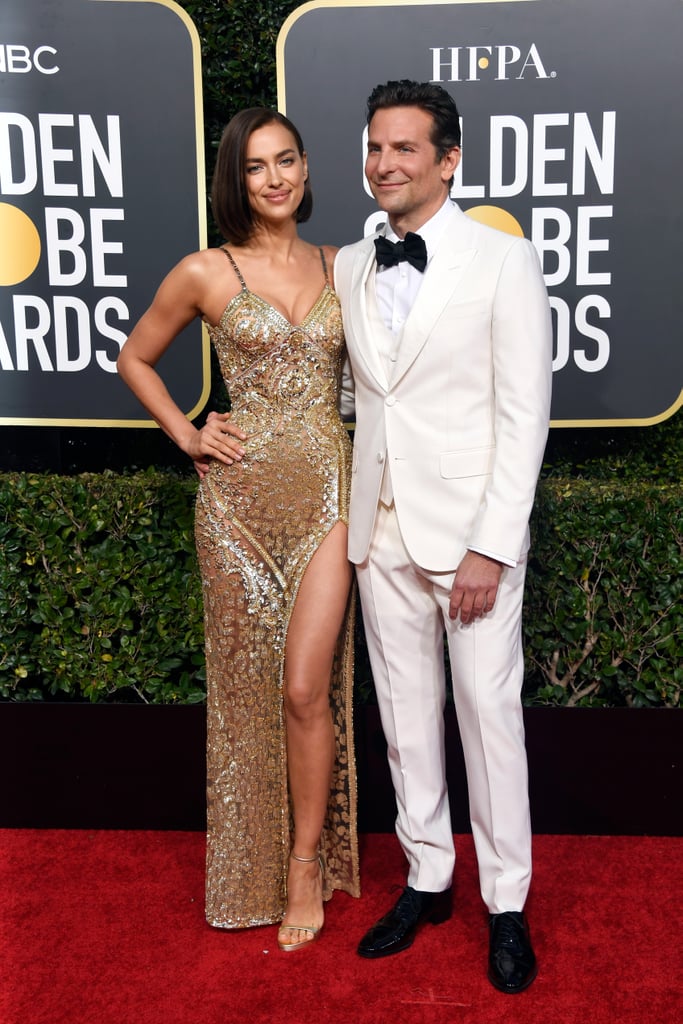 Bradley Cooper and Irina Shayk at the 2019 Golden Globes