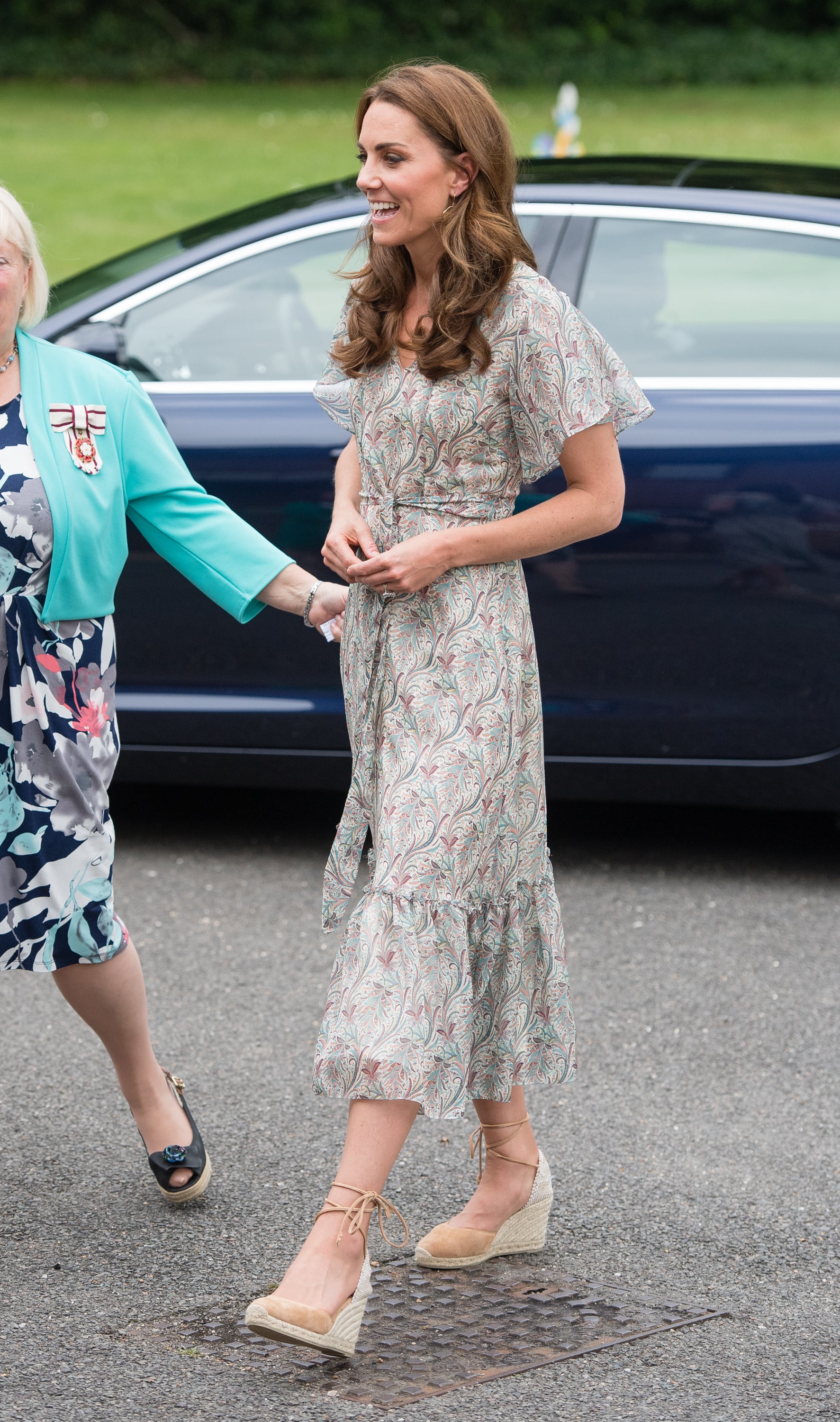 Kate Middleton s Midi Tea Dress June 2019 PS Fashion