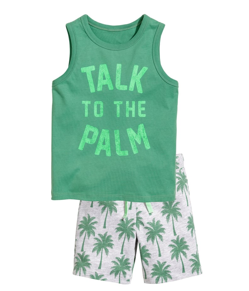 H&M Tank Top and Shorts