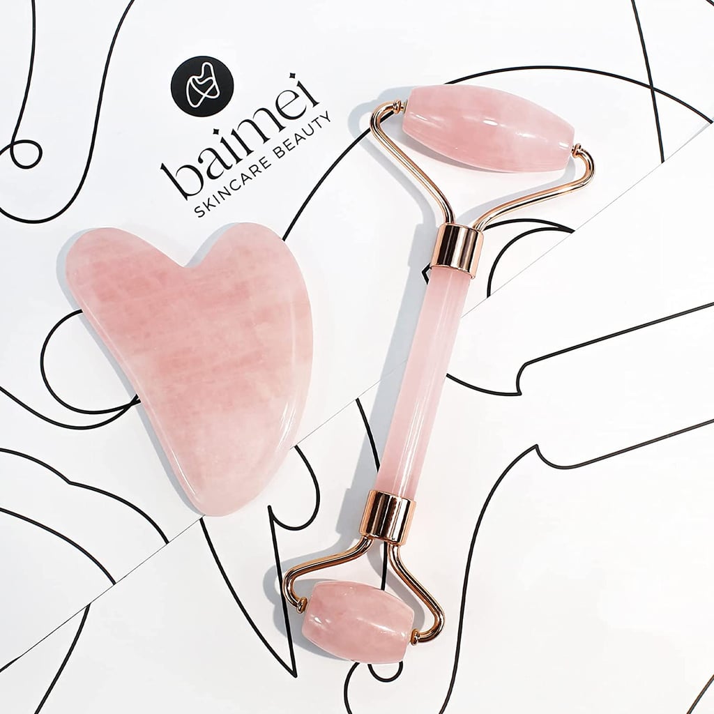 Most-Loved Beauty Tool: Baimei Gua Sha and Face Roller Set